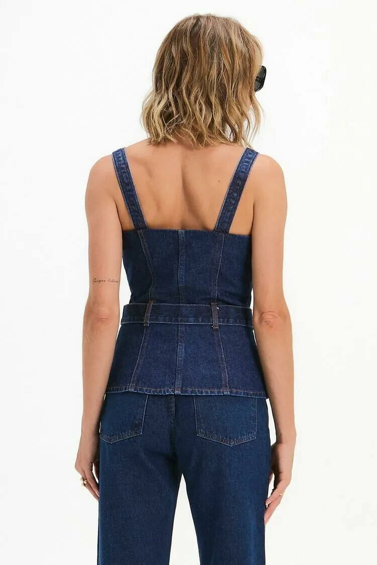 Imagem de Colete Sofia Jeans Le Blog